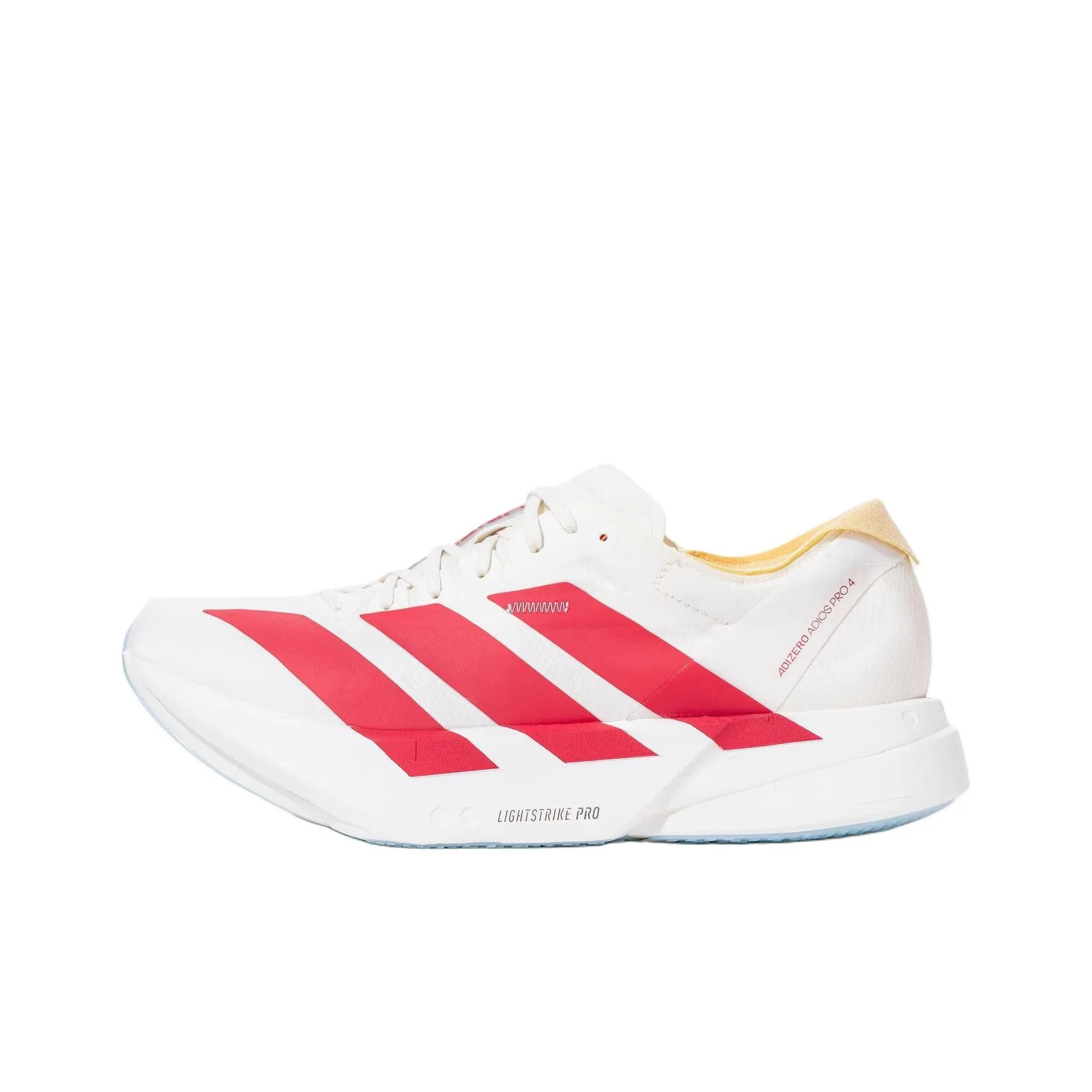 Adidas Adizero Adios Pro 4 Off White Semi Lucid Red