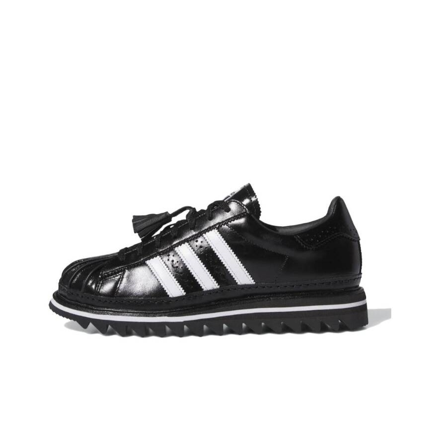 Adidas x Clot Superstar Core Black Cloud White