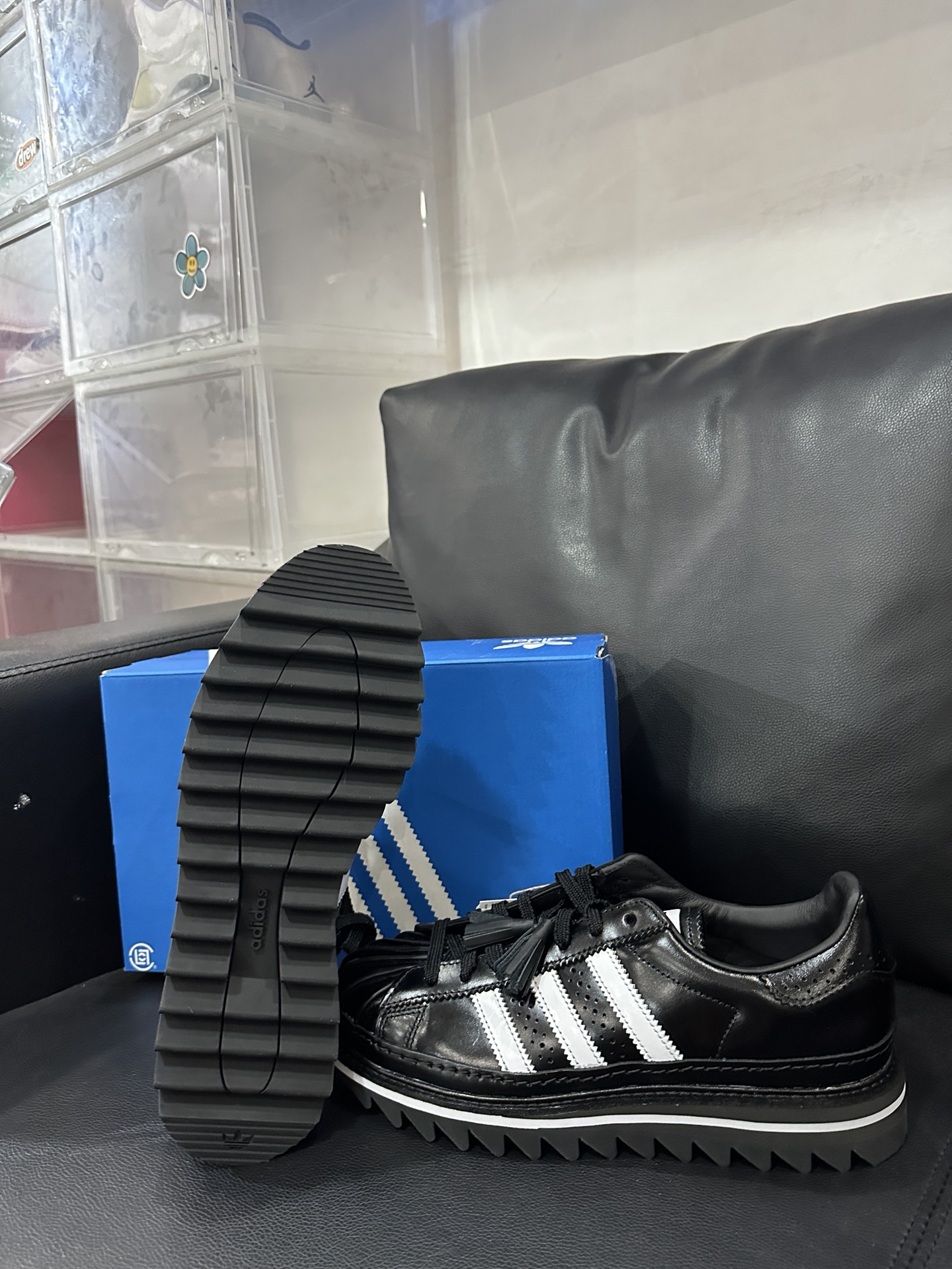 【콜라보 히트 상품】CLOT x 아디다스 오리지널 슈퍼스타 IH5953 photo review